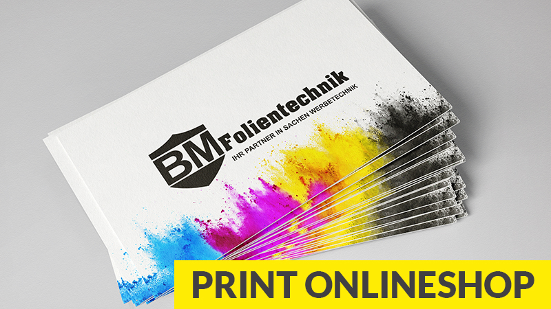 Onlineshop für Printmaterialien